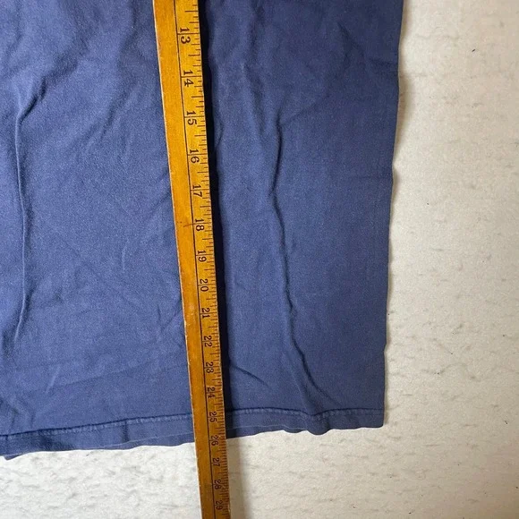 Comfort Colors New Orleans Graphic T Shirt Short Sleeve Crew Neck Blue Size M - Picture 6 of 6